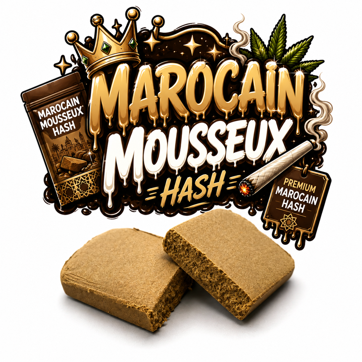 Marocain Mousseux HASH